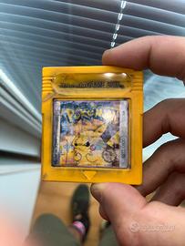 Pokemon giallo cartuccia edizione spagna