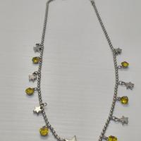 COLLANA SODINI METALLO ARGENTATO