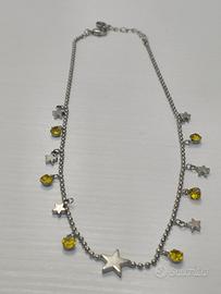 COLLANA SODINI METALLO ARGENTATO