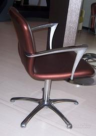 coppia di poltrone da parrucchiera/e