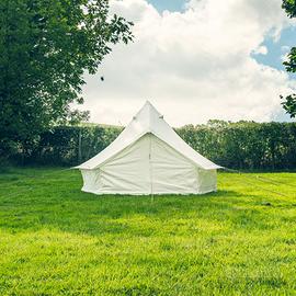 tenda da campeggio in tela di cotone