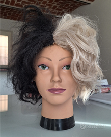 Parrucca Crudelia cosplay