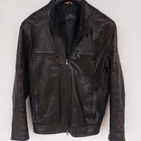 Giubbotto pelle nero 