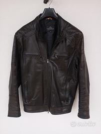 Giubbotto pelle nero 