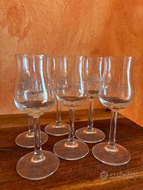 6 bicchierini grappa Luigi Francoli