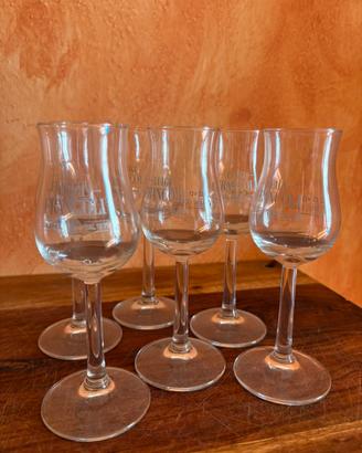 6 bicchierini grappa Luigi Francoli