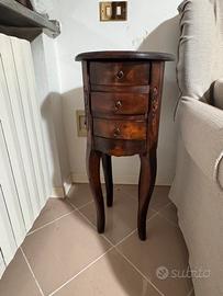 Tavolino in legno 3 cassetti