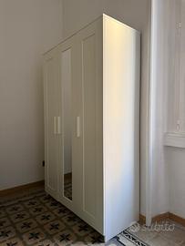 Armadio guardaroba a 3 ante bianco Ikea