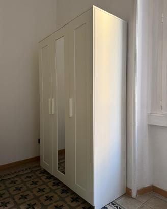 Armadio guardaroba a 3 ante bianco Ikea