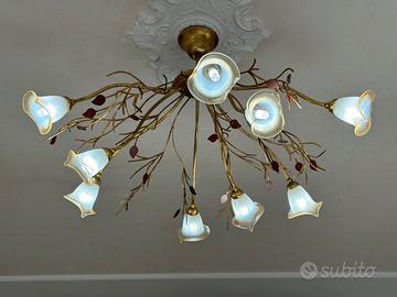 Coppia di lampadari arrigianali