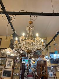 lampadario 6 luci dismetro 60 H80 circa