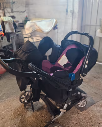 Passeggino Britax Römer B-Agile Double con ovetto
