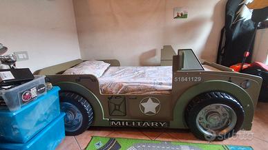 Letto per bambini ragazzi Jeep
