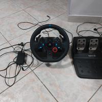 Volante Logiteck G29 più pedaliera 