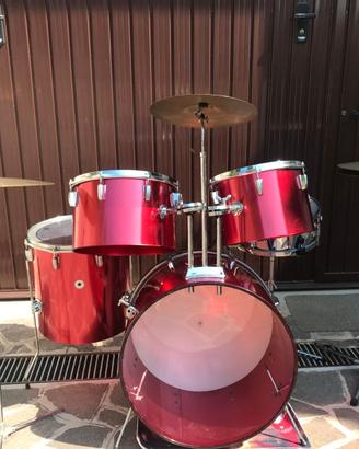 Batteria Hollywood wooding vintage