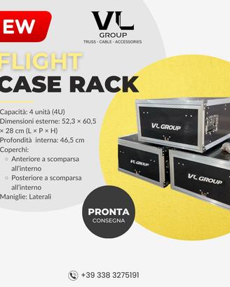 FLIGHT CASE RACK – 4U