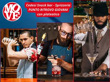 Snack bar moderno e completamente rinnovato
