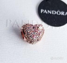 PANDORA Charm Cuore con Coccinella Splendente