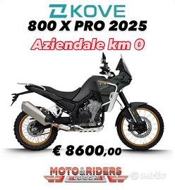 Kove 800 X PRO MOD 2025 KM 0 euro5+
