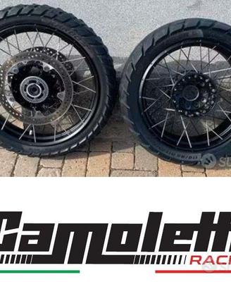 Raggiatura Cerchi a Raggi Tangenziali tipo BMW ADV