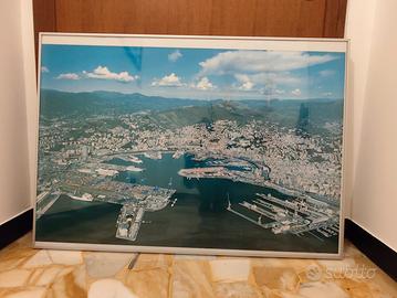 cornice grande Ikea poster Genova 