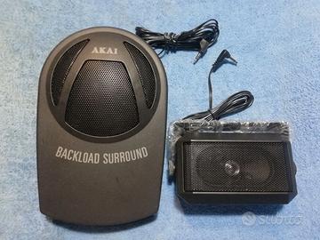 Cassa Akai backload surround passiva mono  speaker