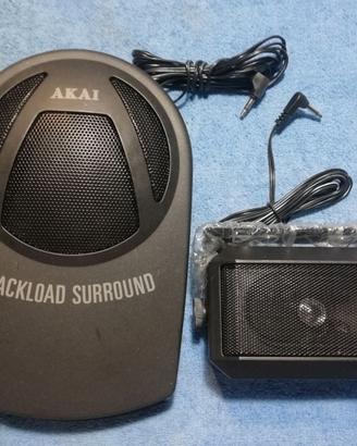 Cassa Akai backload surround passiva mono  speaker