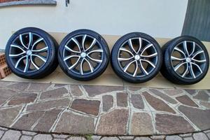 Cerchi in alluminio con gomme estive