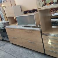 cucina lineare completa