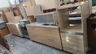 cucina lineare completa