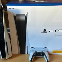 PS5 DISCO PARI AL NUOVO+SCATOLA E ACCESSORI