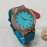 Orologio Donna Legno & Turchese - Design Minimal