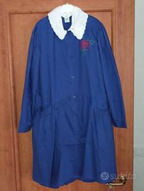 Grembiule scuola per bimba 10 anni - Blu navy