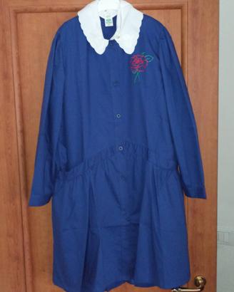 Grembiule scuola per bimba 10 anni - Blu navy