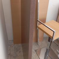 tavolino in legno per salotto più sgabello in legn