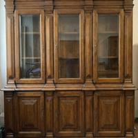 Vetrina / Libreria in Legno Massello