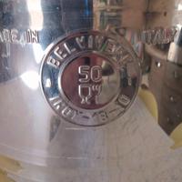   2  recipienti in acciaio inox 