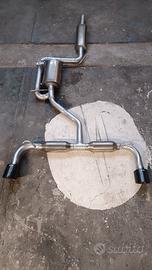 Scarico artigianale Golf Gti 7,5