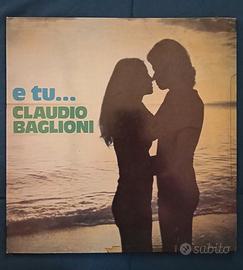 Disco vinile Claudio Baglioni "e tu..." 1974