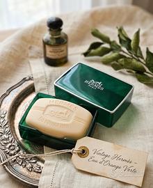 Sapone Hermès - Eau d'Orange Verte - Vin