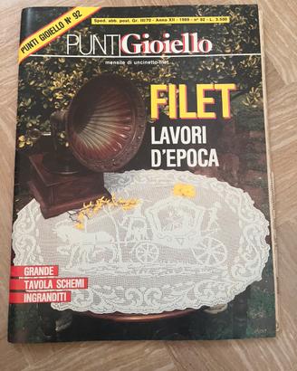 rivista vintage punti gioiello n 92
