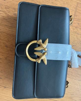 Borsa nera pelle Pinko