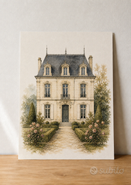 Maison della Valle della Loira – poster A3
