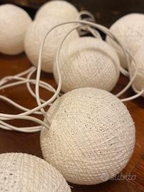 Catena luminosa palline