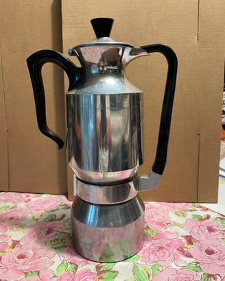 Moka italiana anni ‘60 con bricco manca tappo