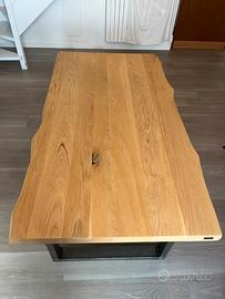 Tavolo in legno massello castagno