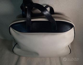 Borsa Furla color panna e nero