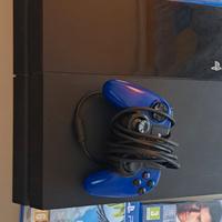 ps4 perfettamente funzionante + controller+ giochi