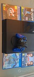 ps4 perfettamente funzionante + controller+ giochi