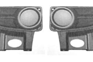 GRIGLIA TAPPO PARAURTI ANTERIORE PANDA 2003 KIT CO